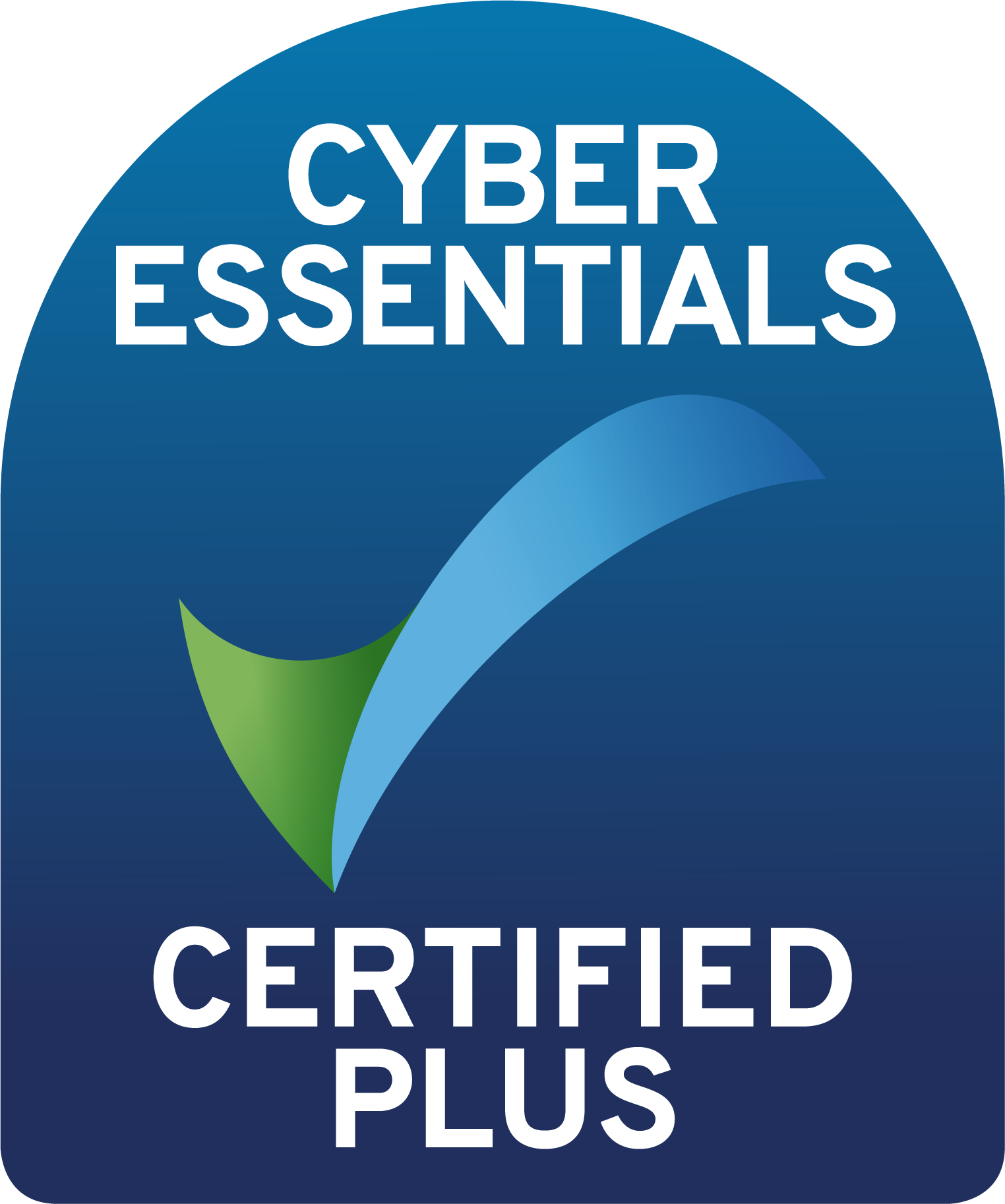 Cyber Essentials certification mark.