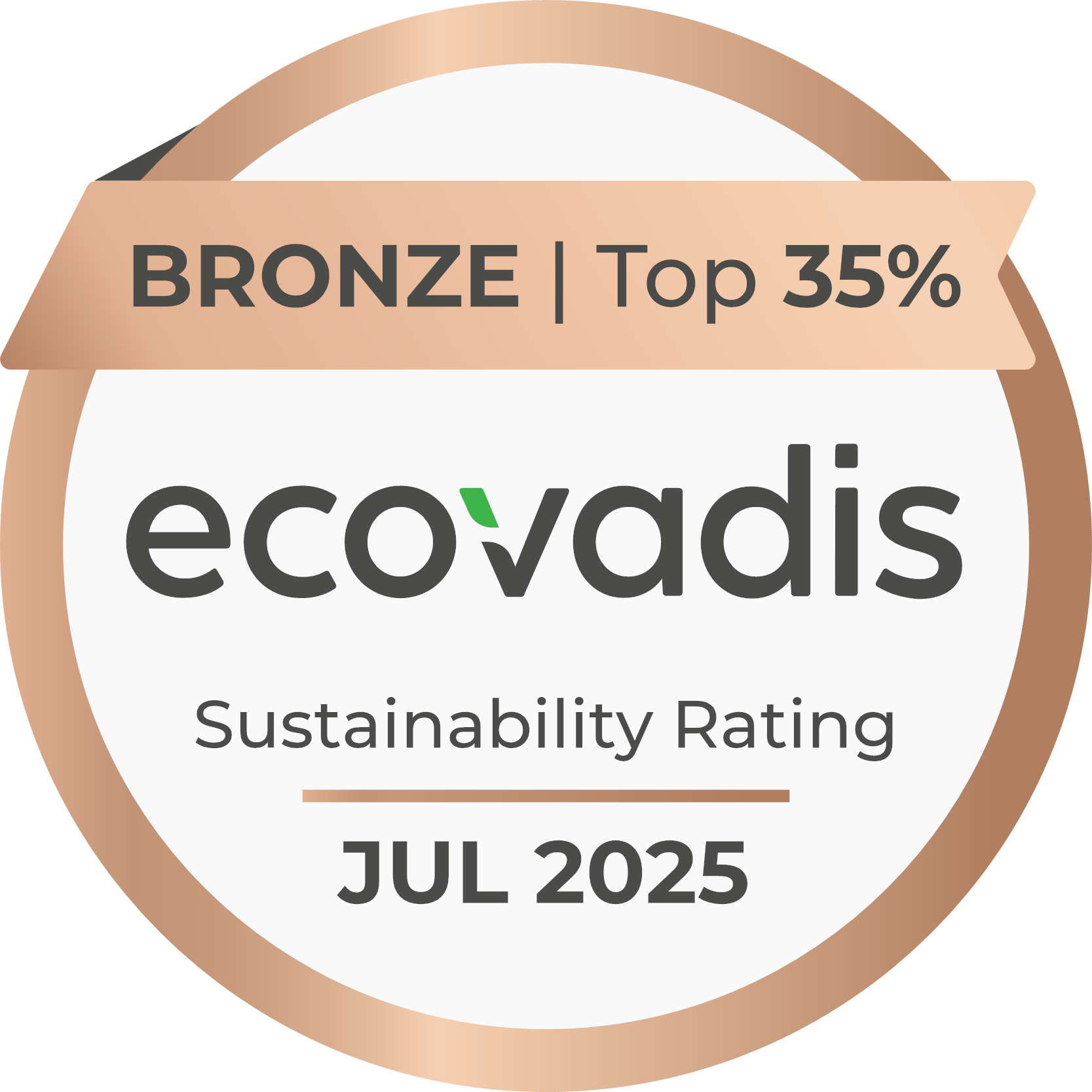 EcoVadis Committed Badge