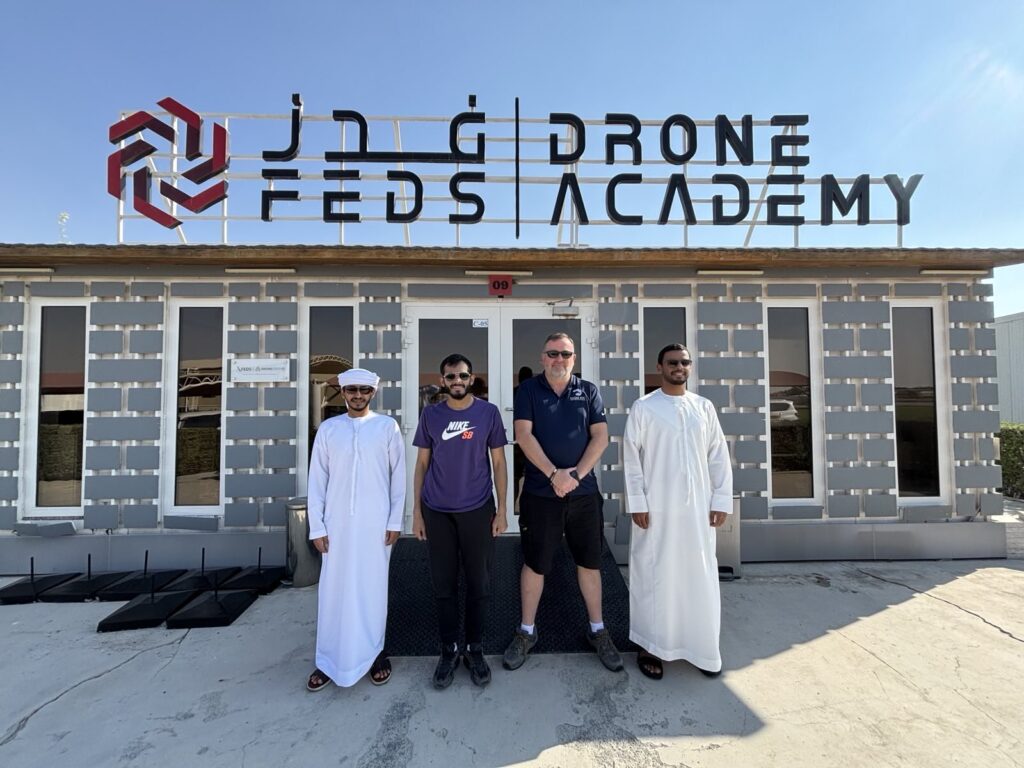 Drone training with Abu Dhabi Police Force